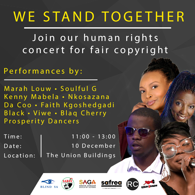 ReCreate & BlindSA March on Union Buildings